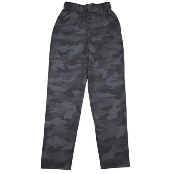 Lululemon Keep Moving Pant 7/8 High-Rise In Incognito Camo Multi Grey Size 2 - Picture 5 of 10